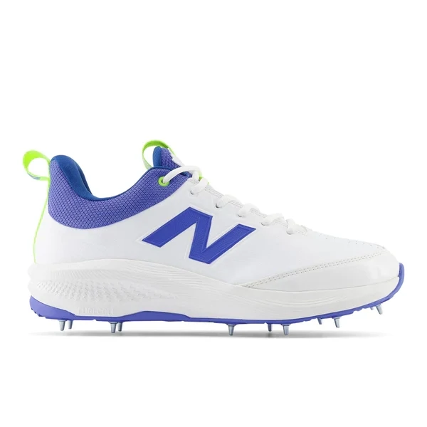 2024 New Balance CK4030 W5 White Blue Cricket Shoes