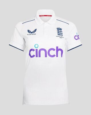 2023 Castore ECB England Ashes Test Replica Cricket Shirt Junior