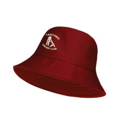 Tantobie Maroon Bucket Hat