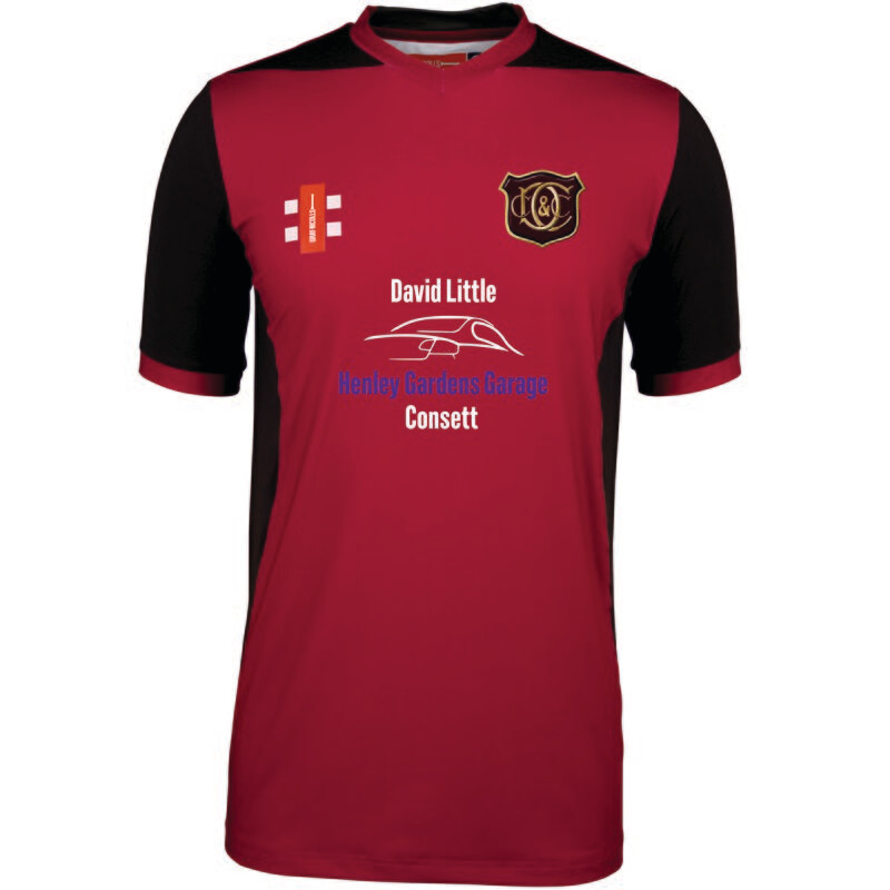 Consett Under 15's Pro Performance T20 Short Sleeve Shirt