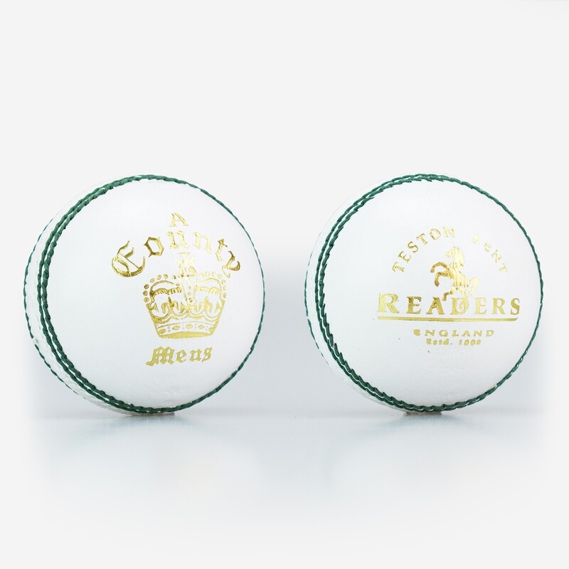 Readers County Crown White Leather Cricket Ball Readers County Crown White Leather Cricket Ball