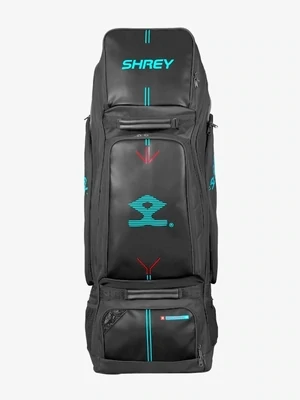 2024 Shrey Meta 100 Black Duffle Cricket Bag Size: 37.7″ x 13.3″ x 13.3″
