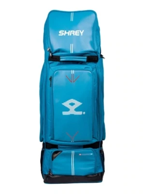 2024 Shrey Meta 100 Blue Duffle Cricket Bag Size: 37.7″ x 13.3″ x 13.3″