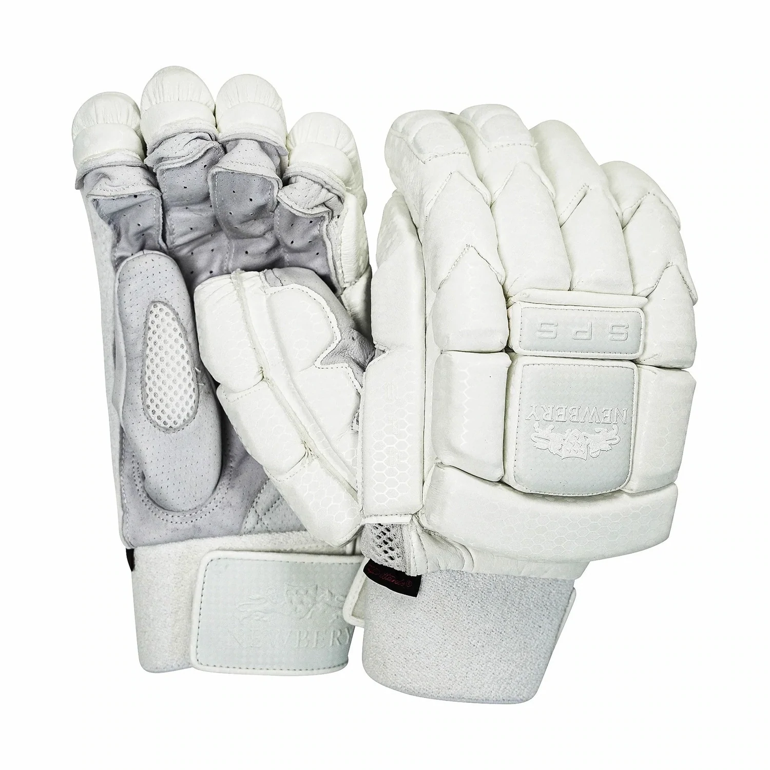 2024 Newbery SPS White Split Finger Batting Gloves