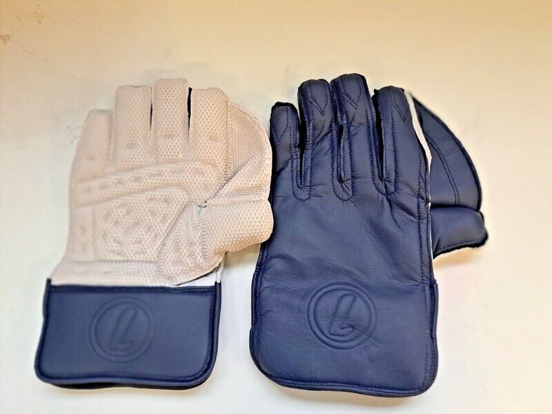 Lorimers Cricket Players v2 Navy Wicket Keeping Gloves