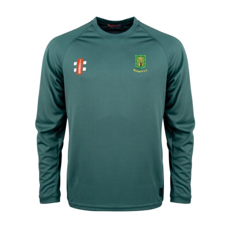 Morpeth Matrix Long Sleeve Green  T Shirt Morpeth Matrix Long Sleeve Green  T Shirt