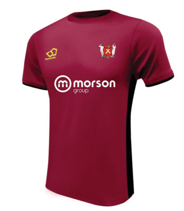 Rockliffe Park Senior T20 Round Neck Maroon Cricket Shirt Short Sleeve Rockliffe Park Senior T20 Round Neck Maroon Cricket Shirt Short Sleeve