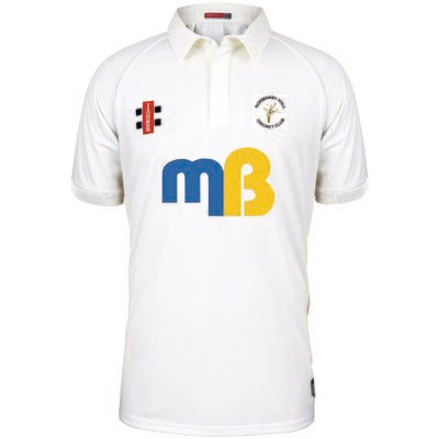 Normanby Hall Matrix V2 Short Sleeve Cricket Shirt