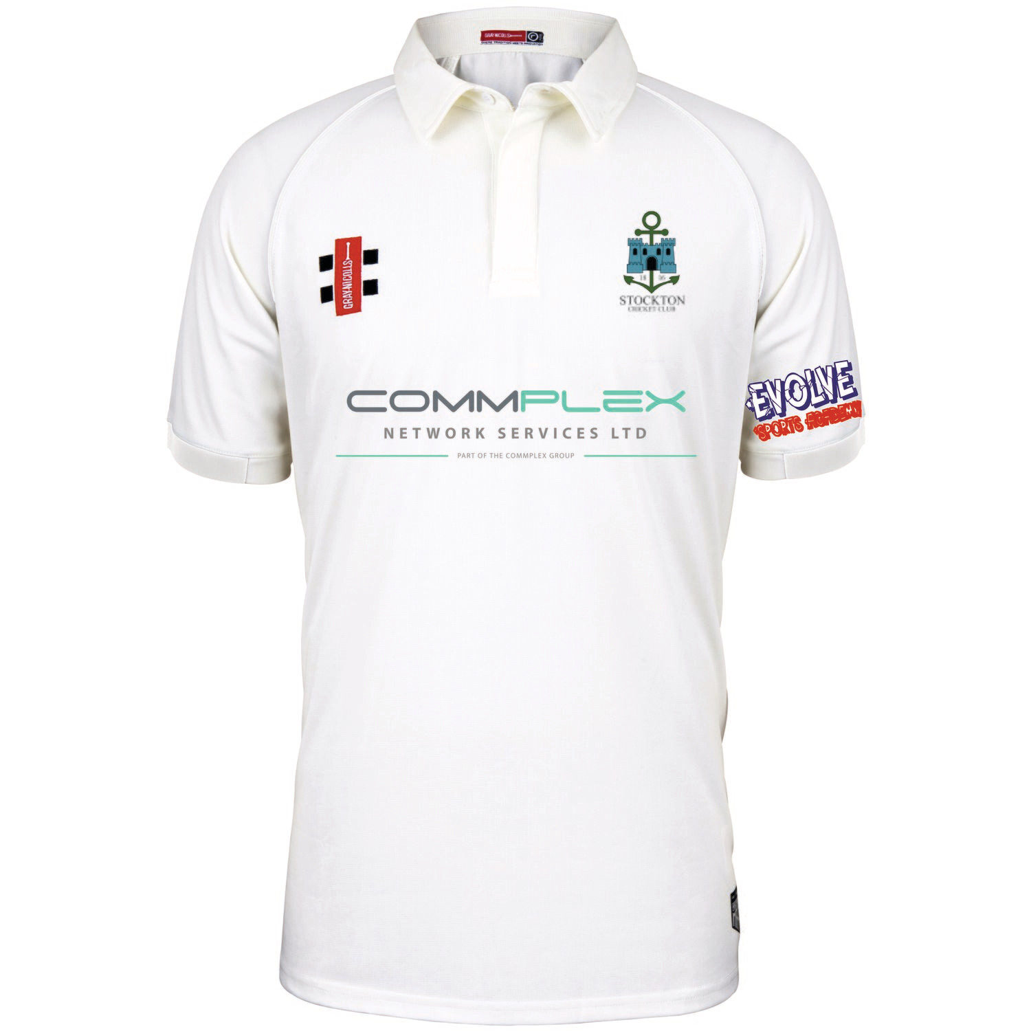Stockton Matrix V2 Short Sleeve Cricket Shirt