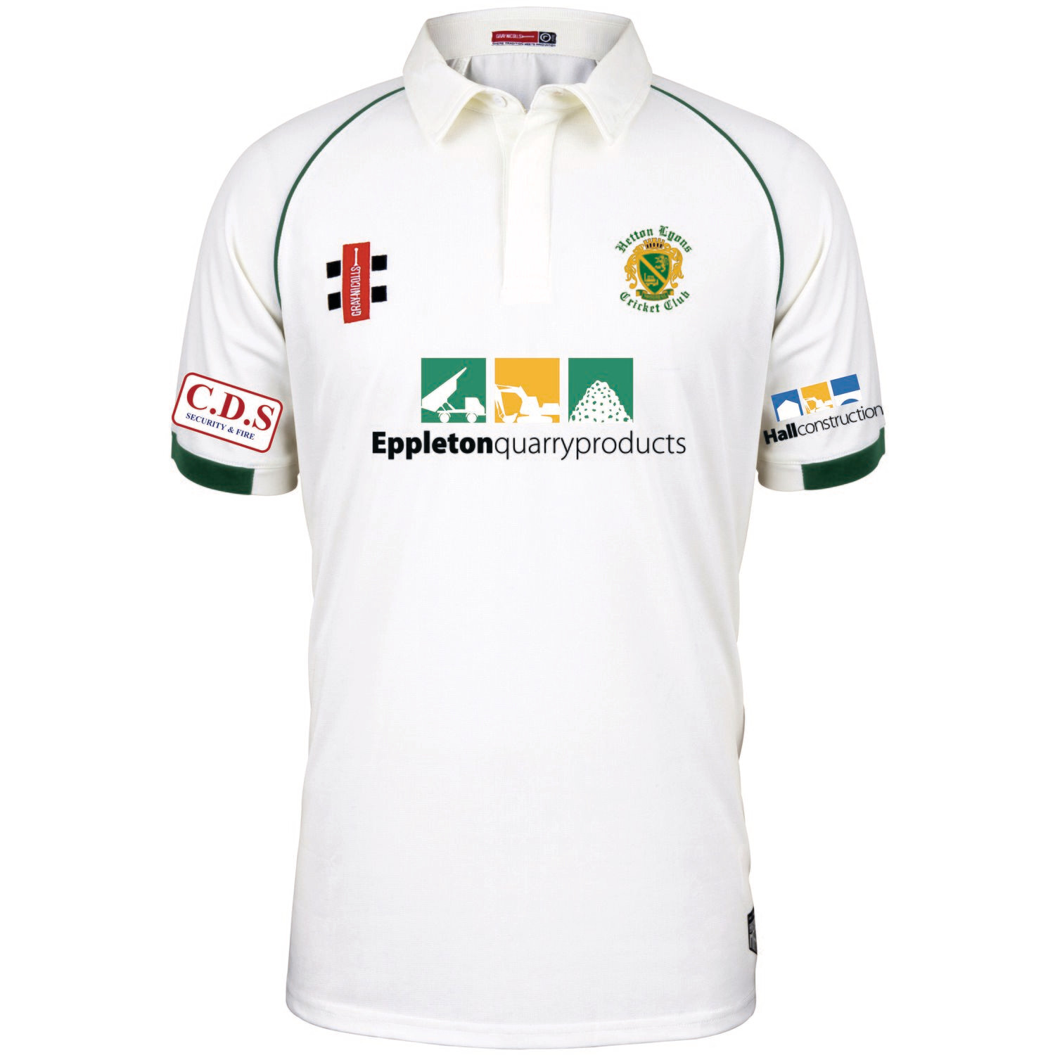 Hetton Lyons Matrix V2 Short Sleeve Cricket Shirt