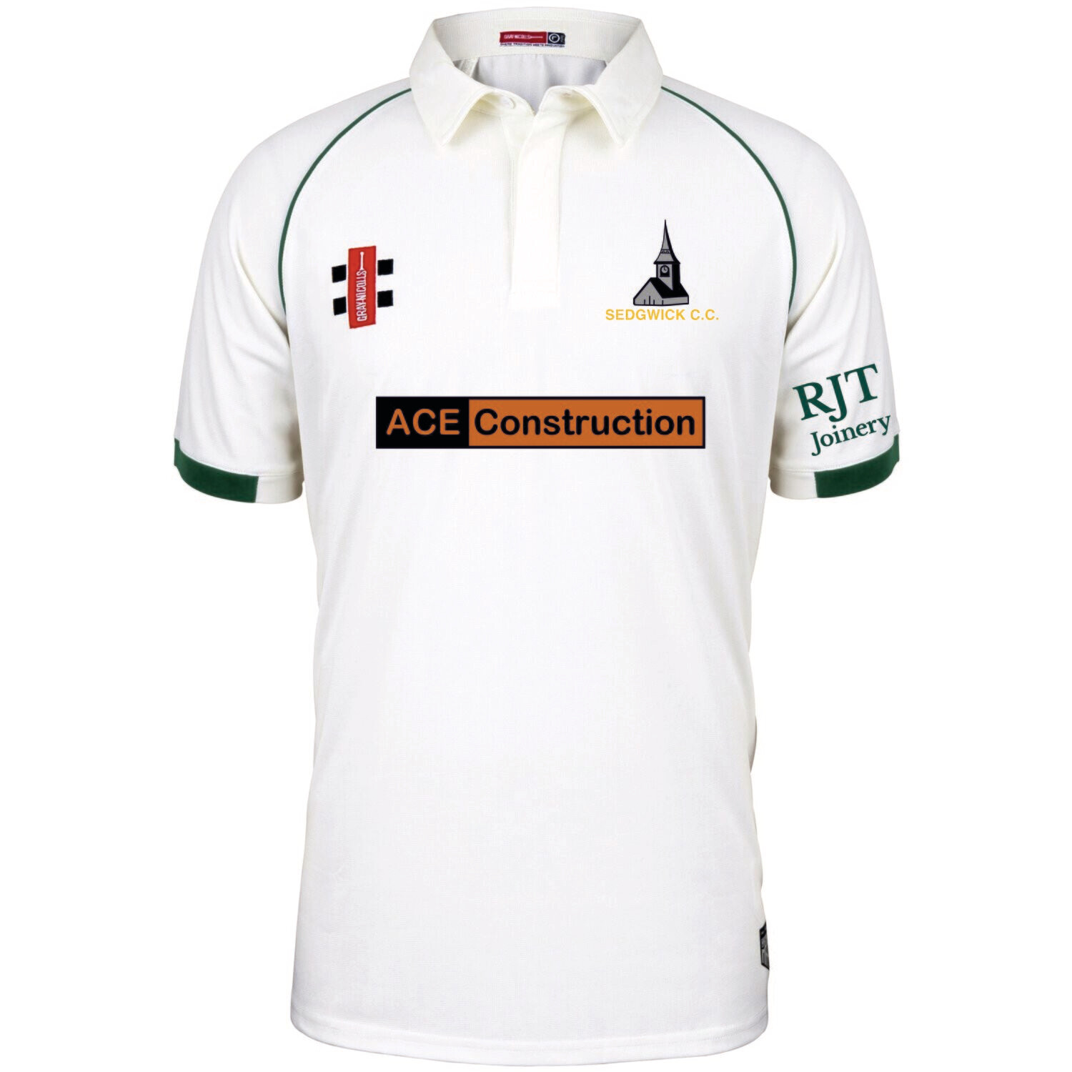 Sedgwick Matrix V2 Short Sleeve Cricket Shirt