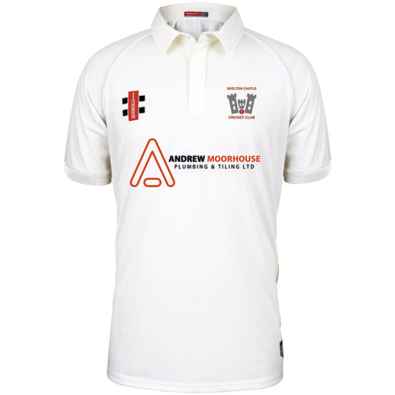 Skelton Castle Under 9's & 11's Matrix V2 Short Sleeve Cricket Shirt