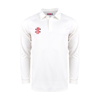 Hutton Rudby Pro Performance V2 Long Sleeve Cricket Shirt Adult