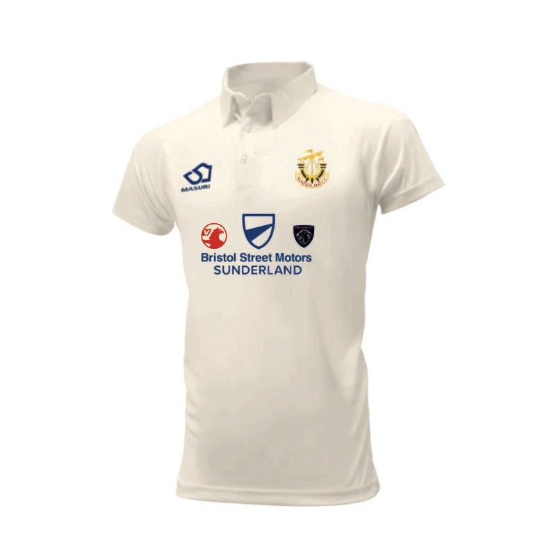 Sunderland Masuri White Playing Shirt Short Sleeve Sunderland Masuri White Playing Shirt Short Sleeve