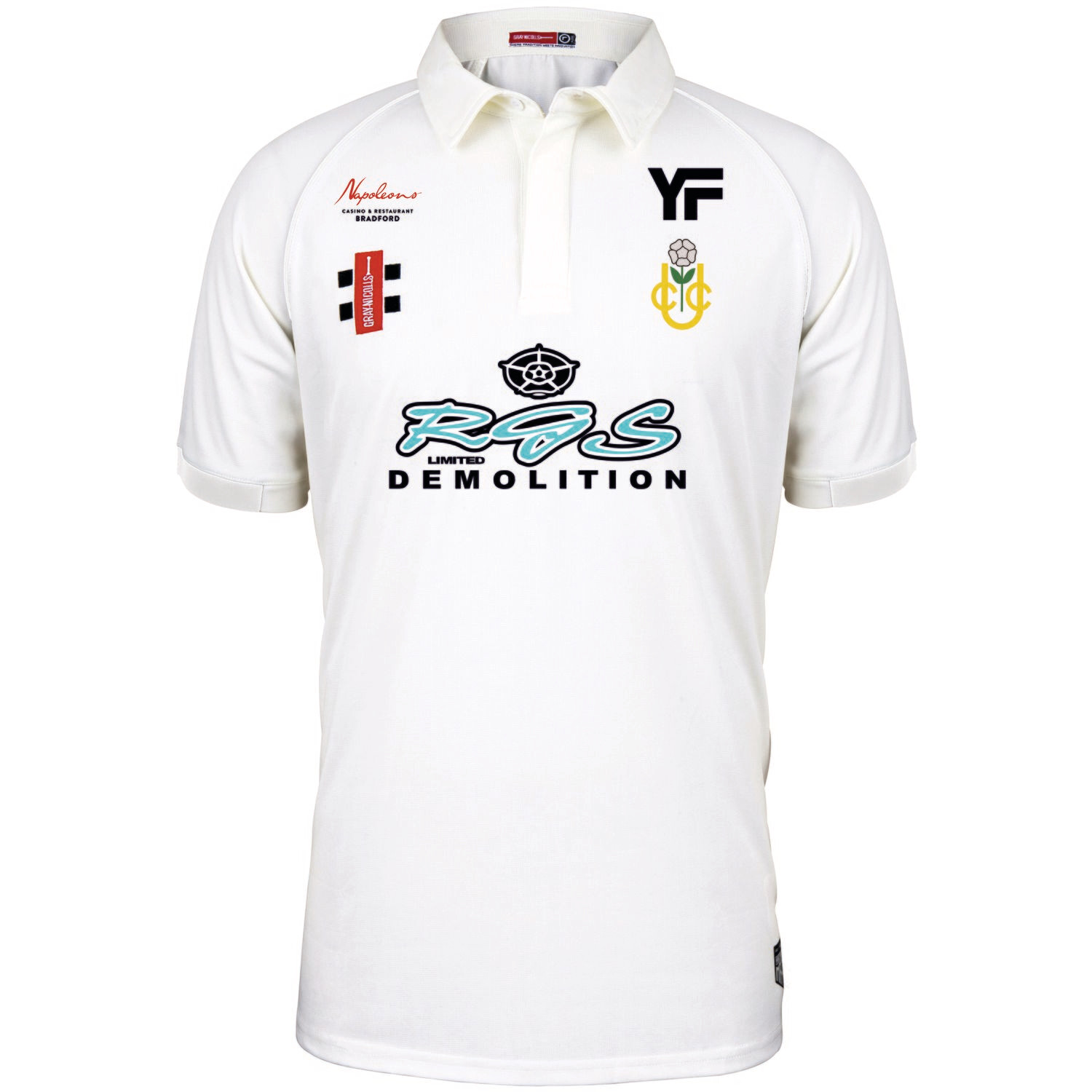 Undercliffe Matrix V2 Short Sleeve Cricket Shirt