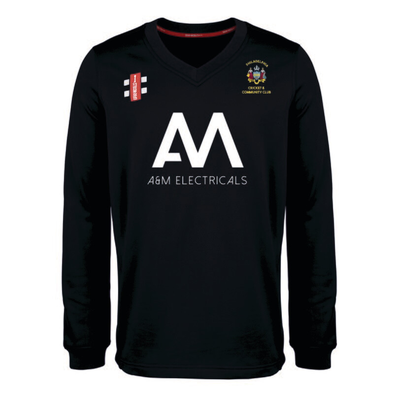 Philadelphia T20 Pro Performance Long Sleeve Sweater Juniors Philadelphia T20 Pro Performance Long Sleeve Sweater Juniors