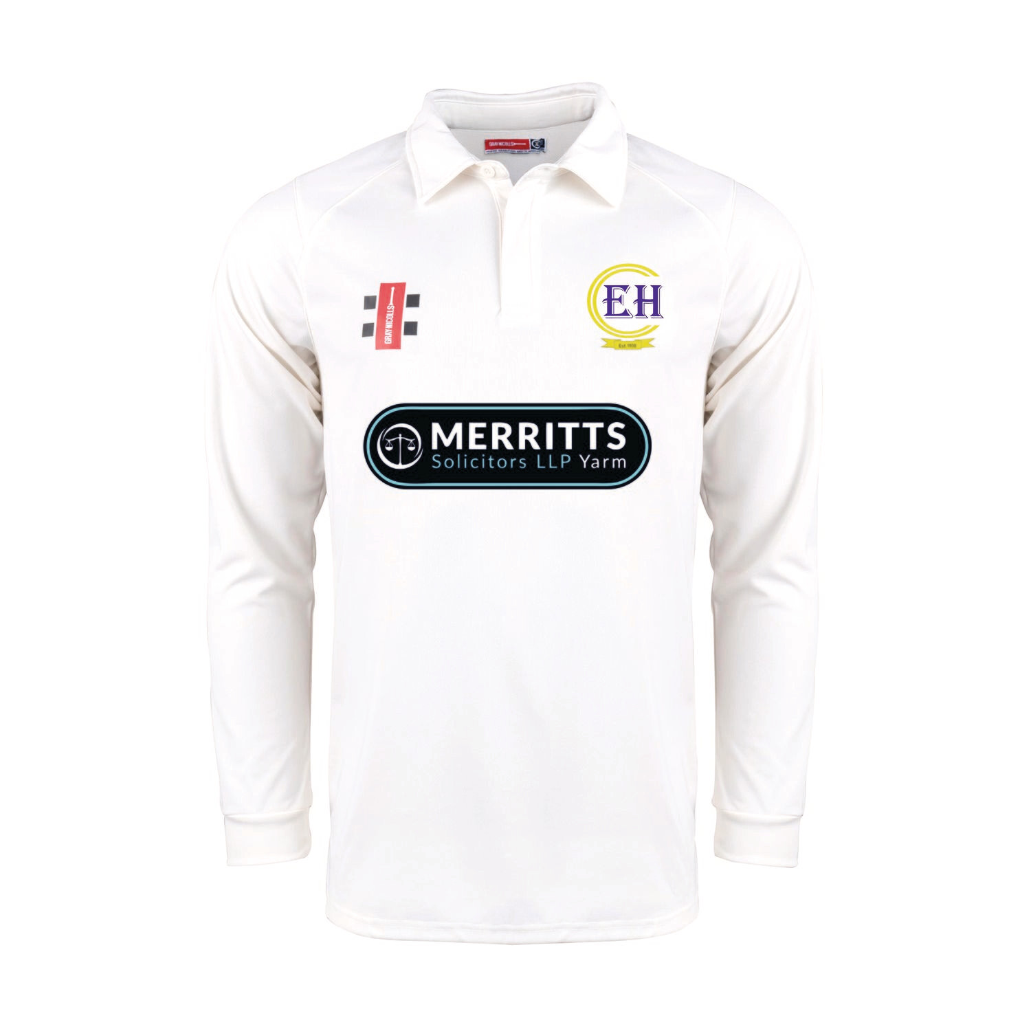 East Harlsey Pro Performance Long Sleeve Cricket Shirt