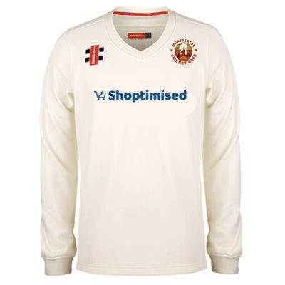 Monkseaton Pro Performance Long Sleeve Cricket Sweater Adult Section