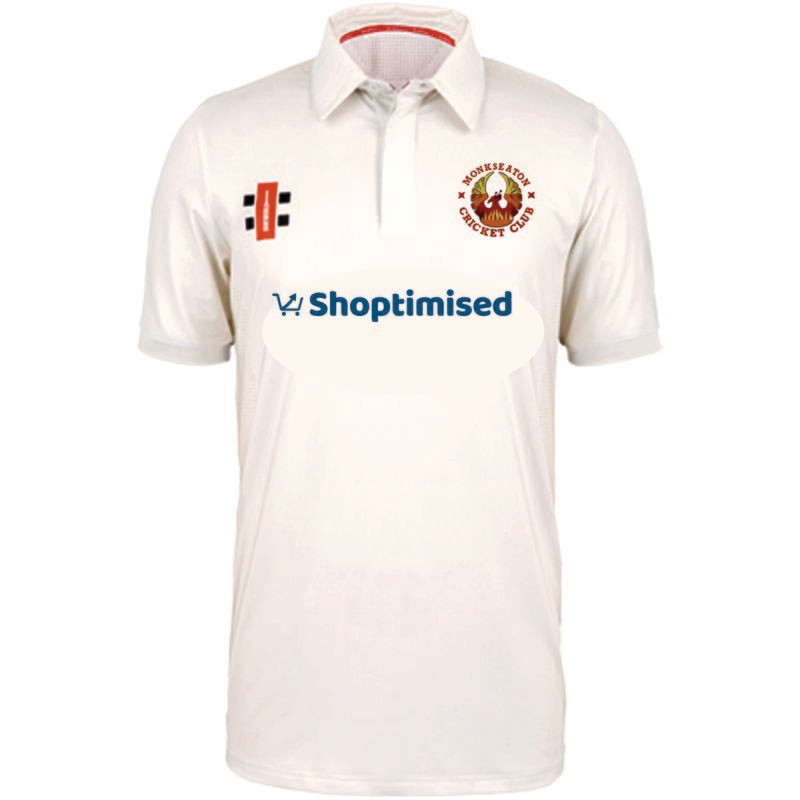 Monkseaton Pro Performance Short Sleeve Cricket Shirt Adult Monkseaton Pro Performance Short Sleeve Cricket Shirt Adult