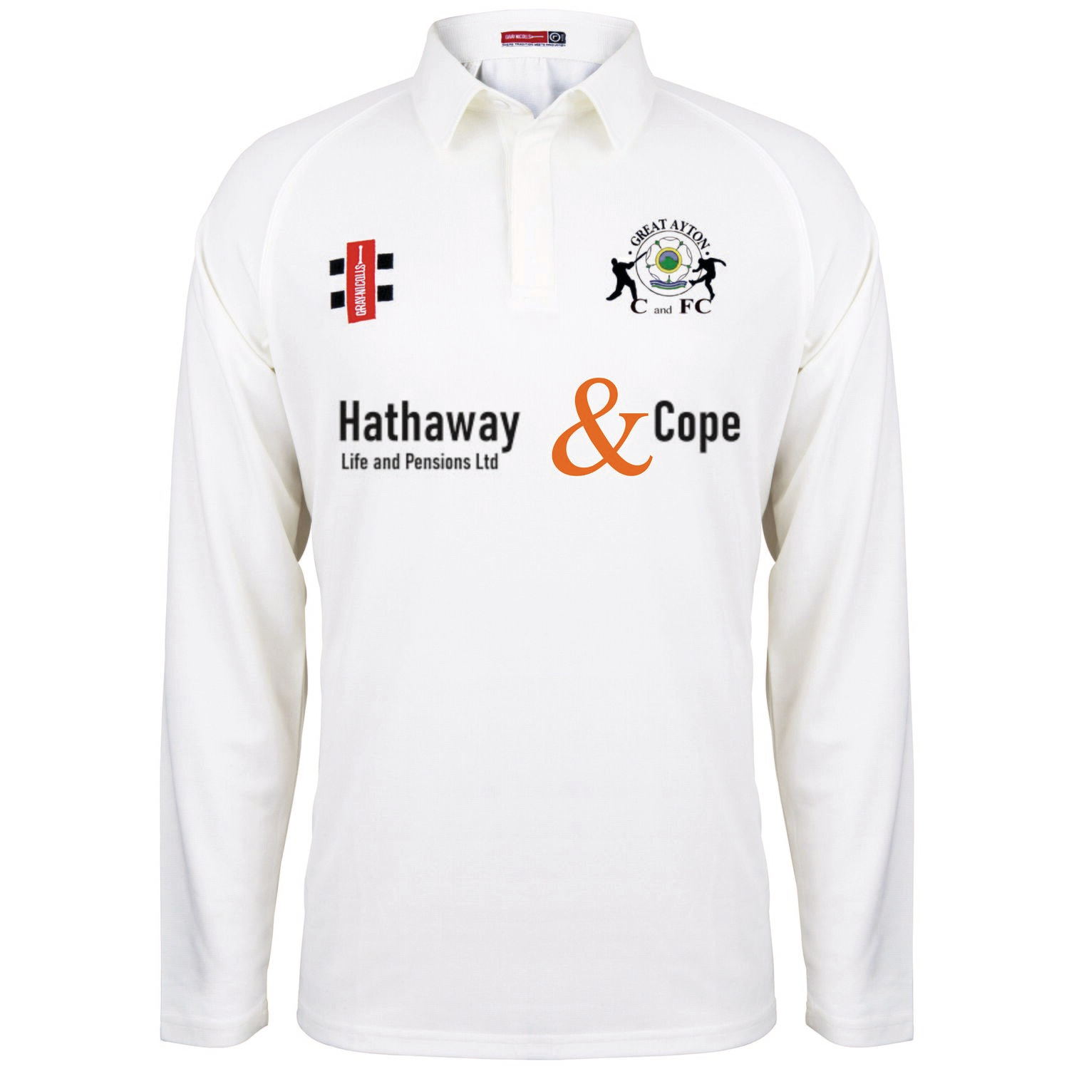 Great Ayton Matrix V2 Long Sleeve Cricket Shirt