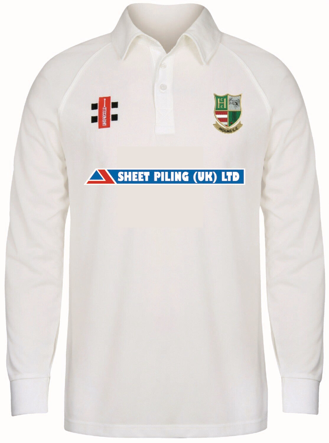 Holme Matrix V2 Long Sleeve Cricket Shirt