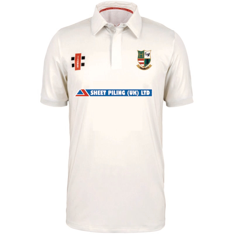 Holme Pro Performance Short Sleeve Cricket Shirt Adult Holme Pro Performance Short Sleeve Cricket Shirt Adult