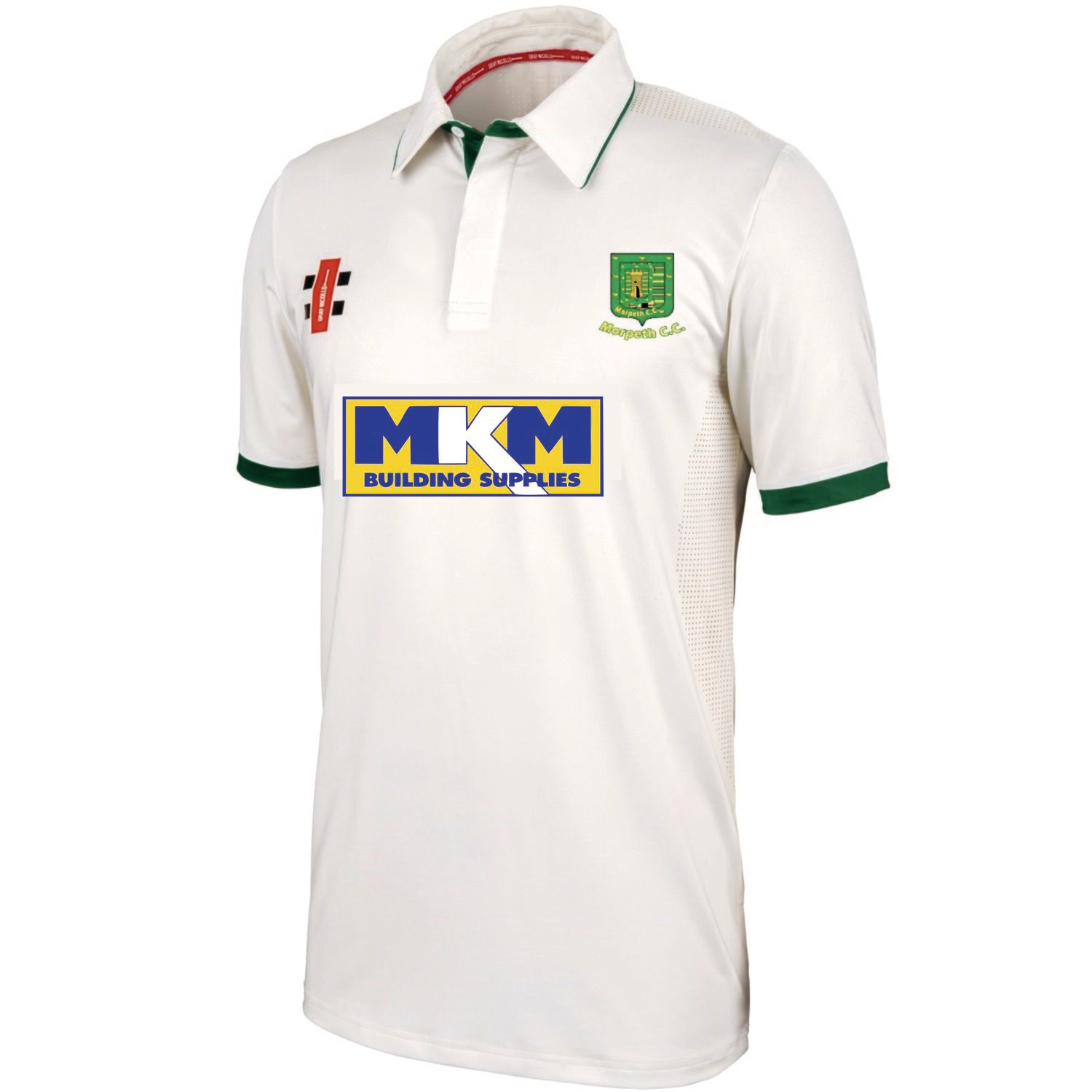 Morpeth Pro Performance Cricket Shirt Short Sleeve Adult Section