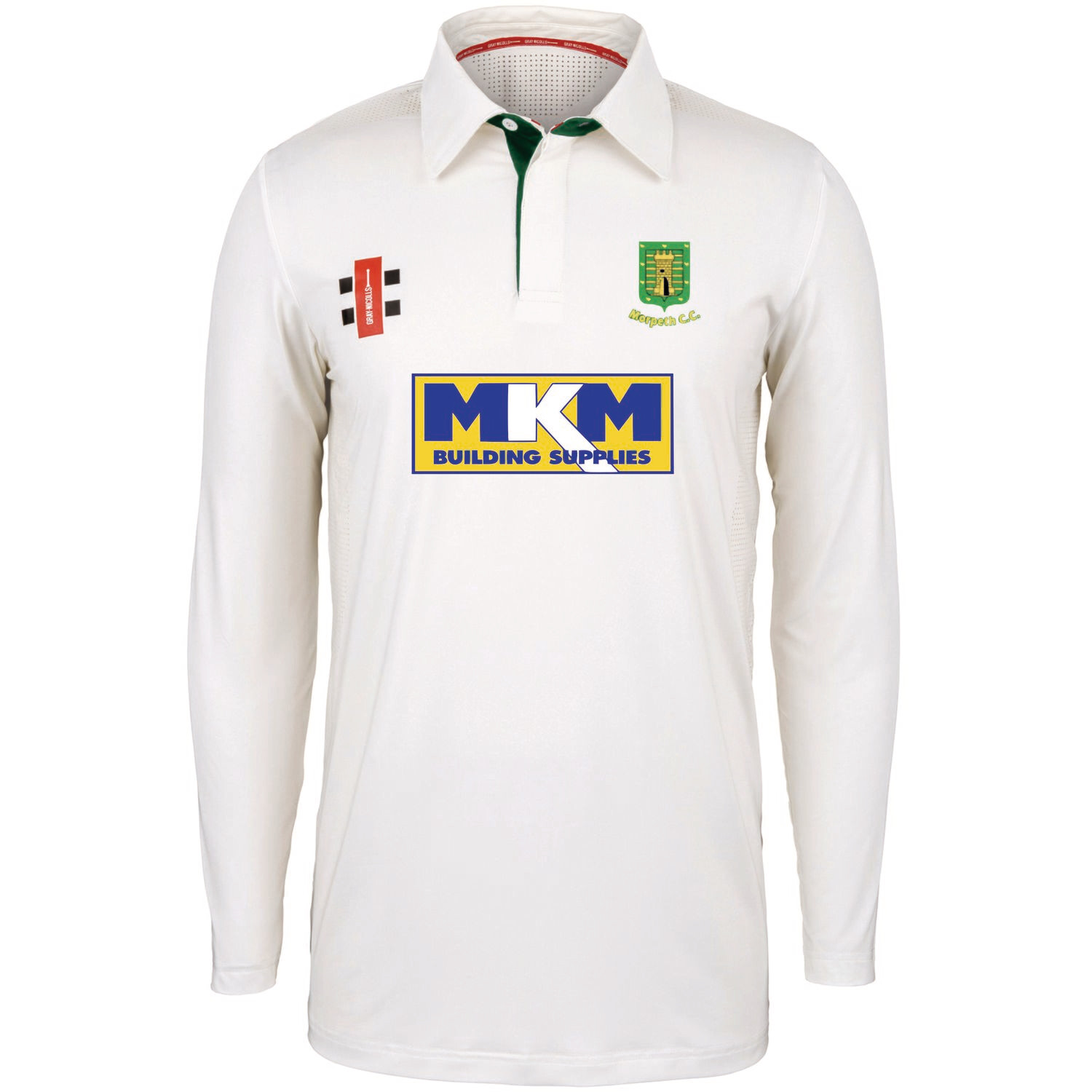 Morpeth Pro Performance Cricket Shirt Long Sleeve Adult Section