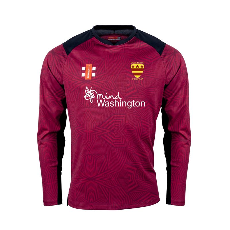 Washington Pro Performance PRO JUNIOR T20 Shirt Long Sleeve Washington Pro Performance PRO JUNIOR T20 Shirt Long Sleeve