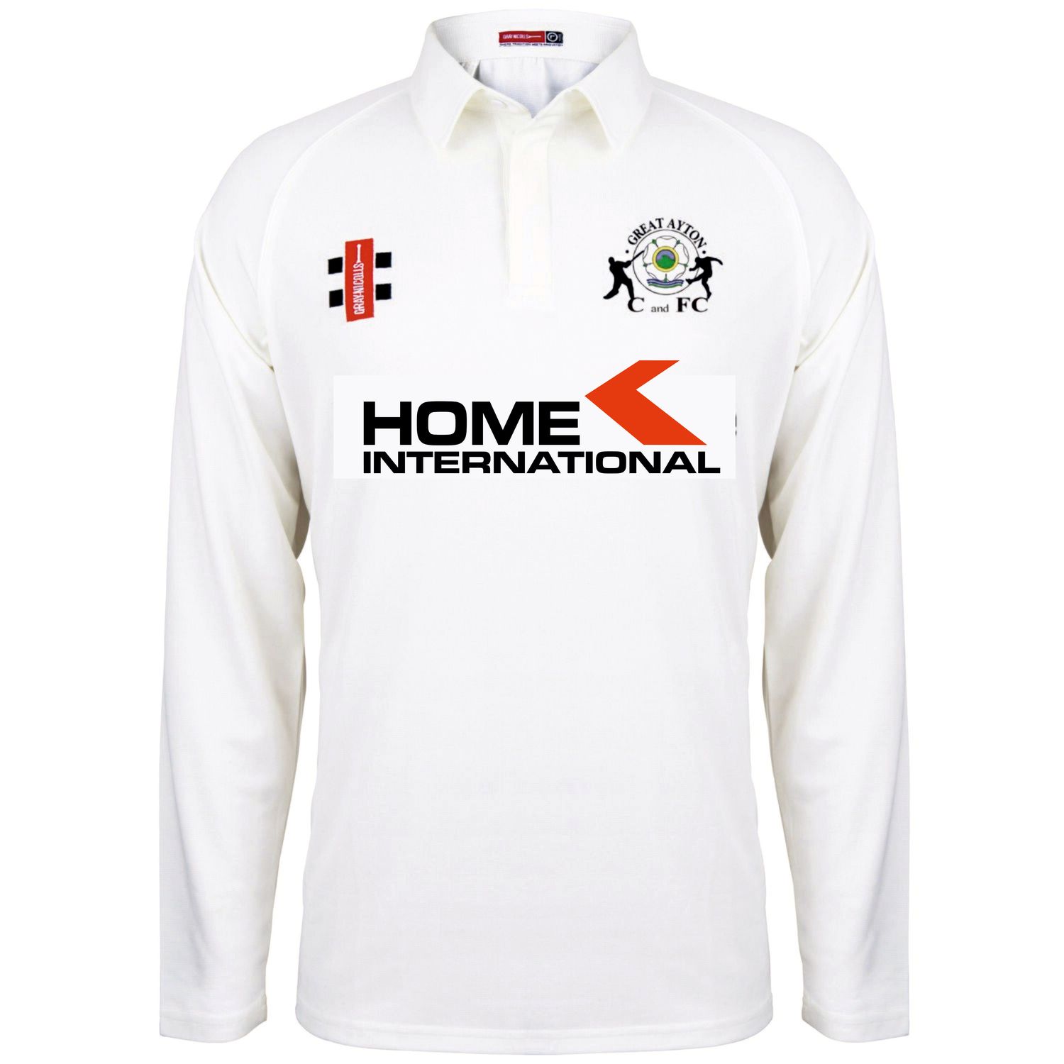 Great Ayton Matrix V2 Long Sleeve Cricket Shirt