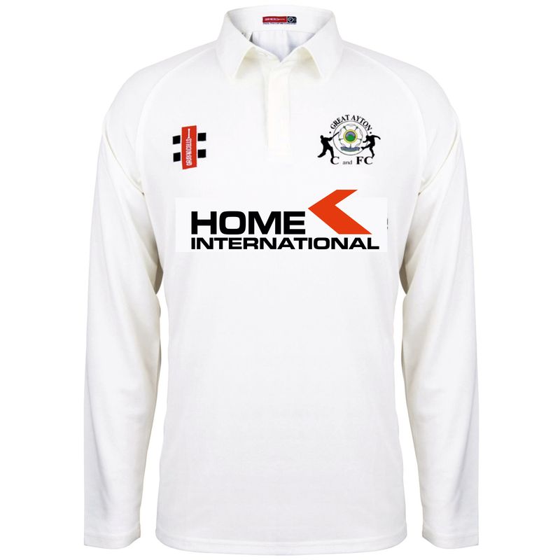 Great Ayton Matrix V2 Long Sleeve Cricket Shirt Great Ayton Matrix V2 Long Sleeve Cricket Shirt