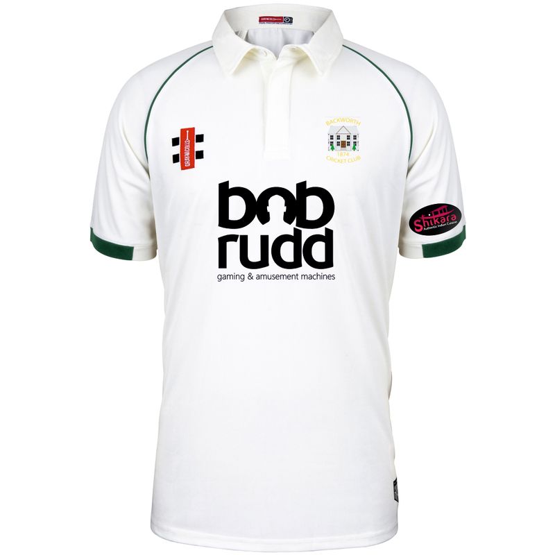 Backworth Matrix V2 Short Sleeve Cricket Shirt