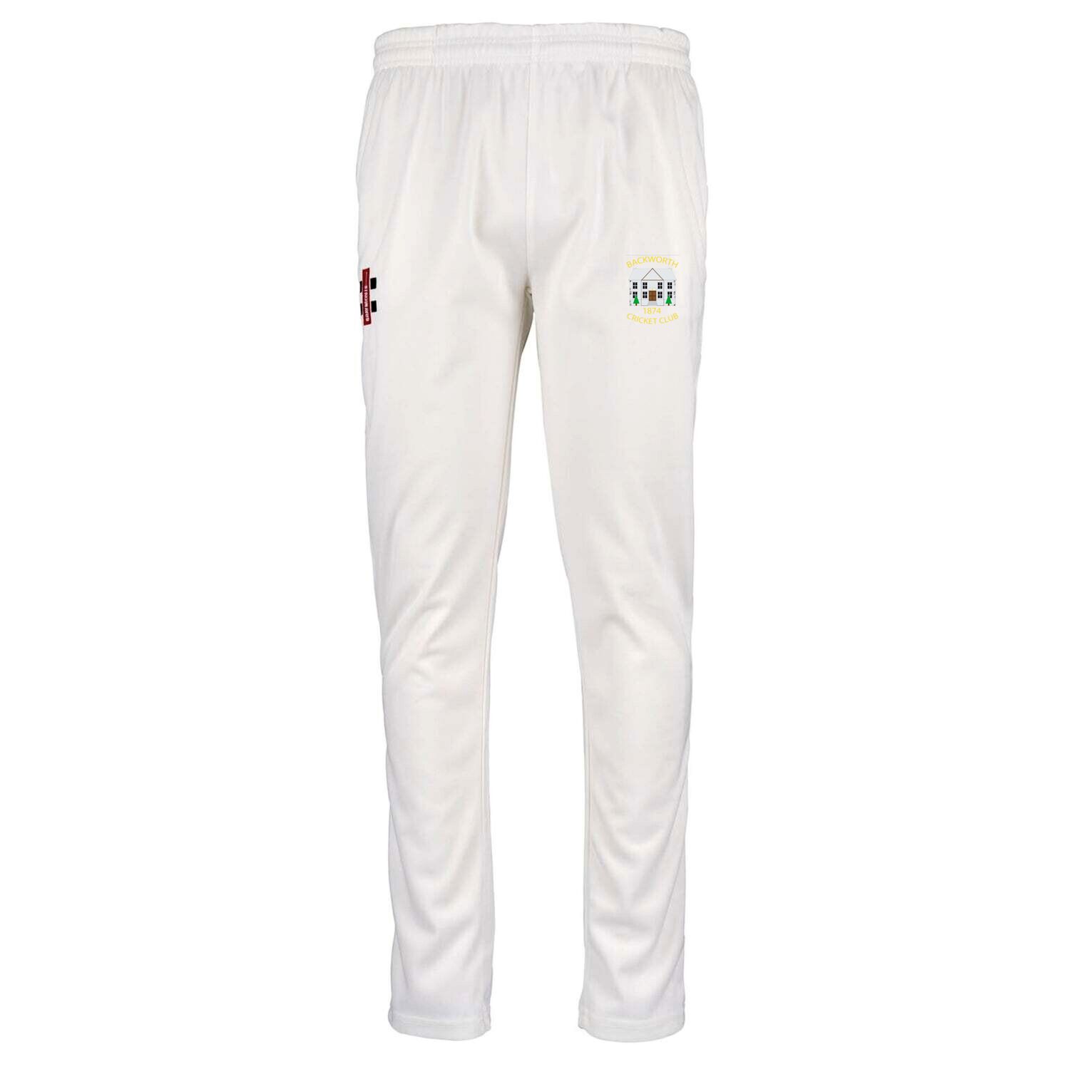 Backworth Matrix V2 SLIM FIT Cricket Trousers