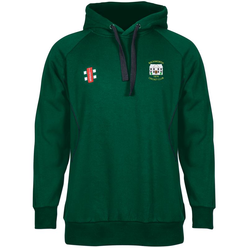 Backworth Storm Green Hooded Top