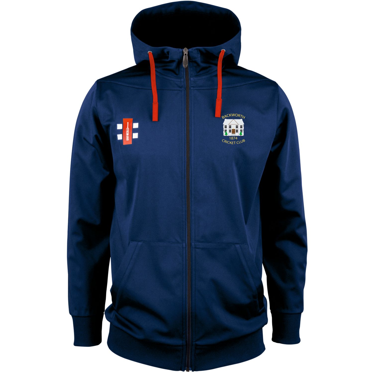 Backworth Pro Performance Full Zip Hooded Top