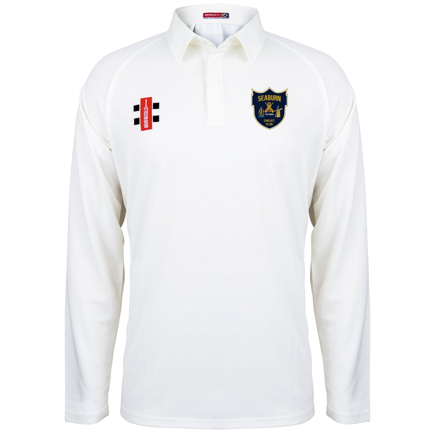 Seaburn Matrix V2 Long Sleeve Cricket Shirt Seaburn Matrix V2 Long Sleeve Cricket Shirt