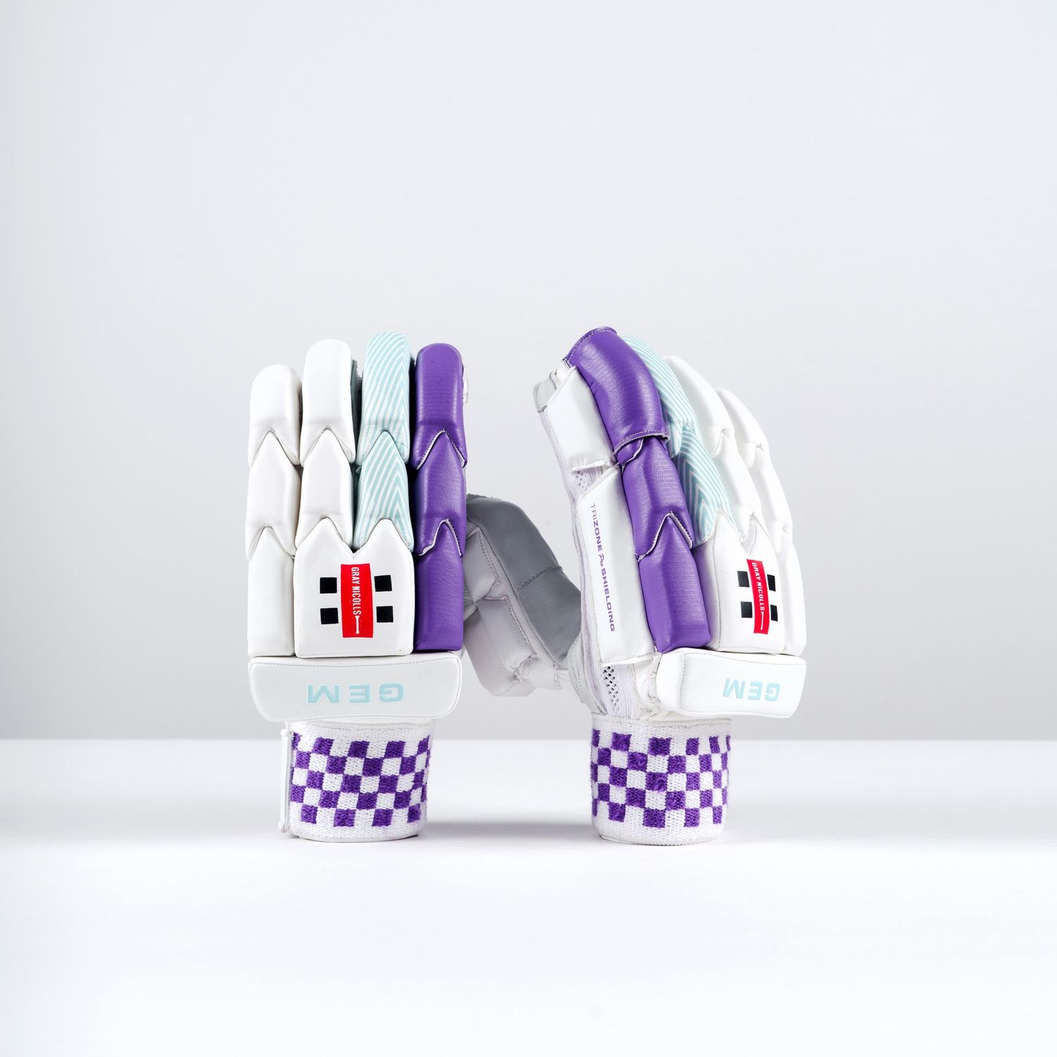 2025 Gray Nicolls GEM 2.1 Pro Performance Purple Batting Gloves