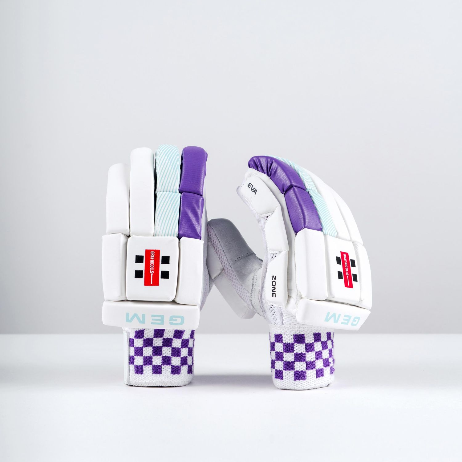 2025 Gray Nicolls GEM 2.1 400 Purple Batting Gloves