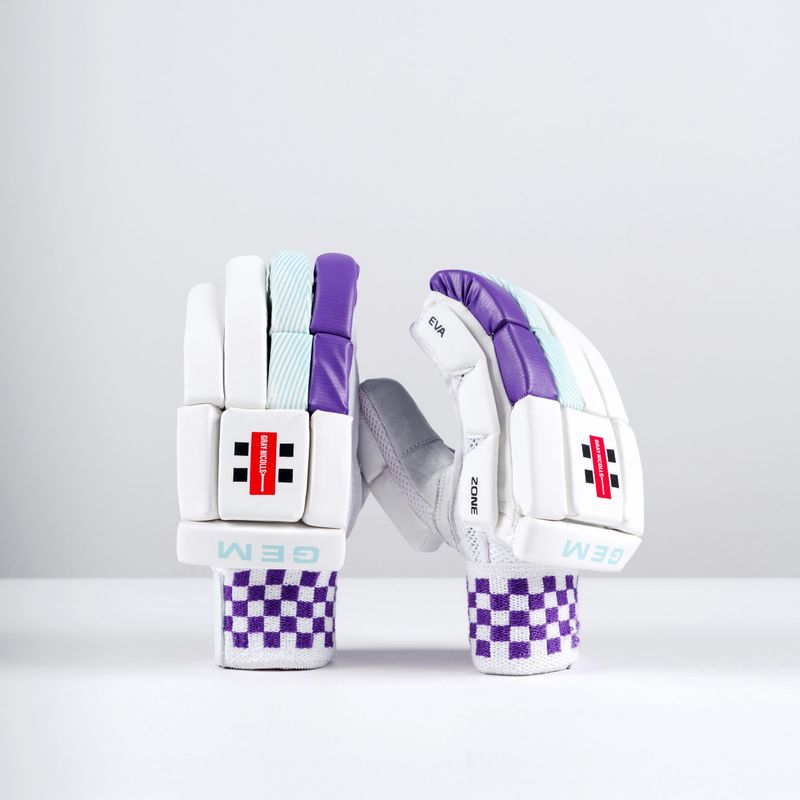 2025 Gray Nicolls GEM 2.1 400 Purple Batting Gloves