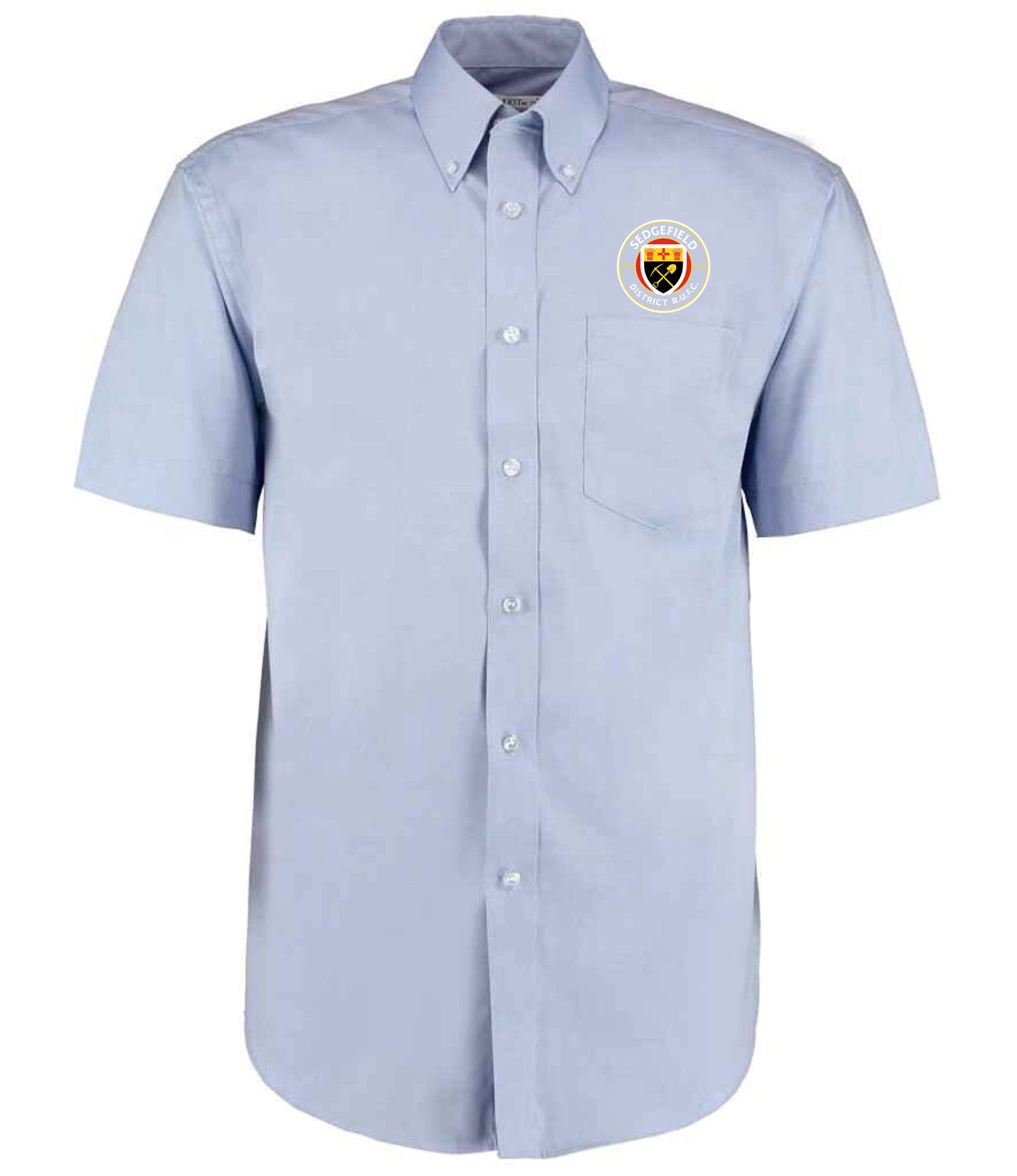 Sedgefield District RUFC Short Sleeve Pinpoint Oxford Shirt