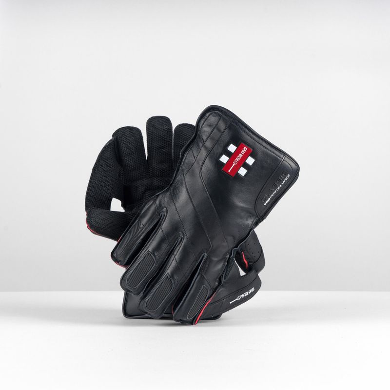 2025 Gray Nicolls Classic Pro Performance Black Wicket Keeping Gloves