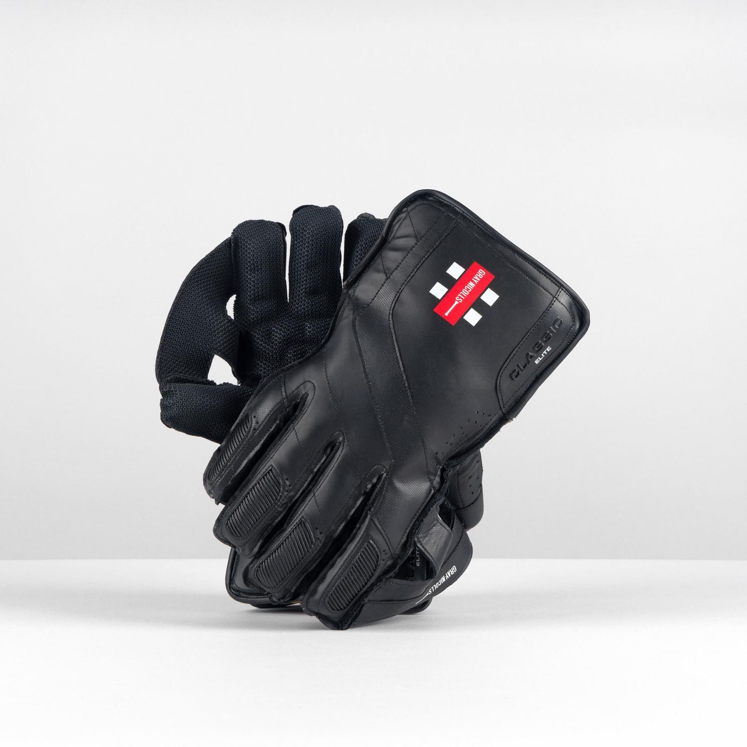 2025 Gray Nicolls Classic Elite Black Wicket Keeping Gloves