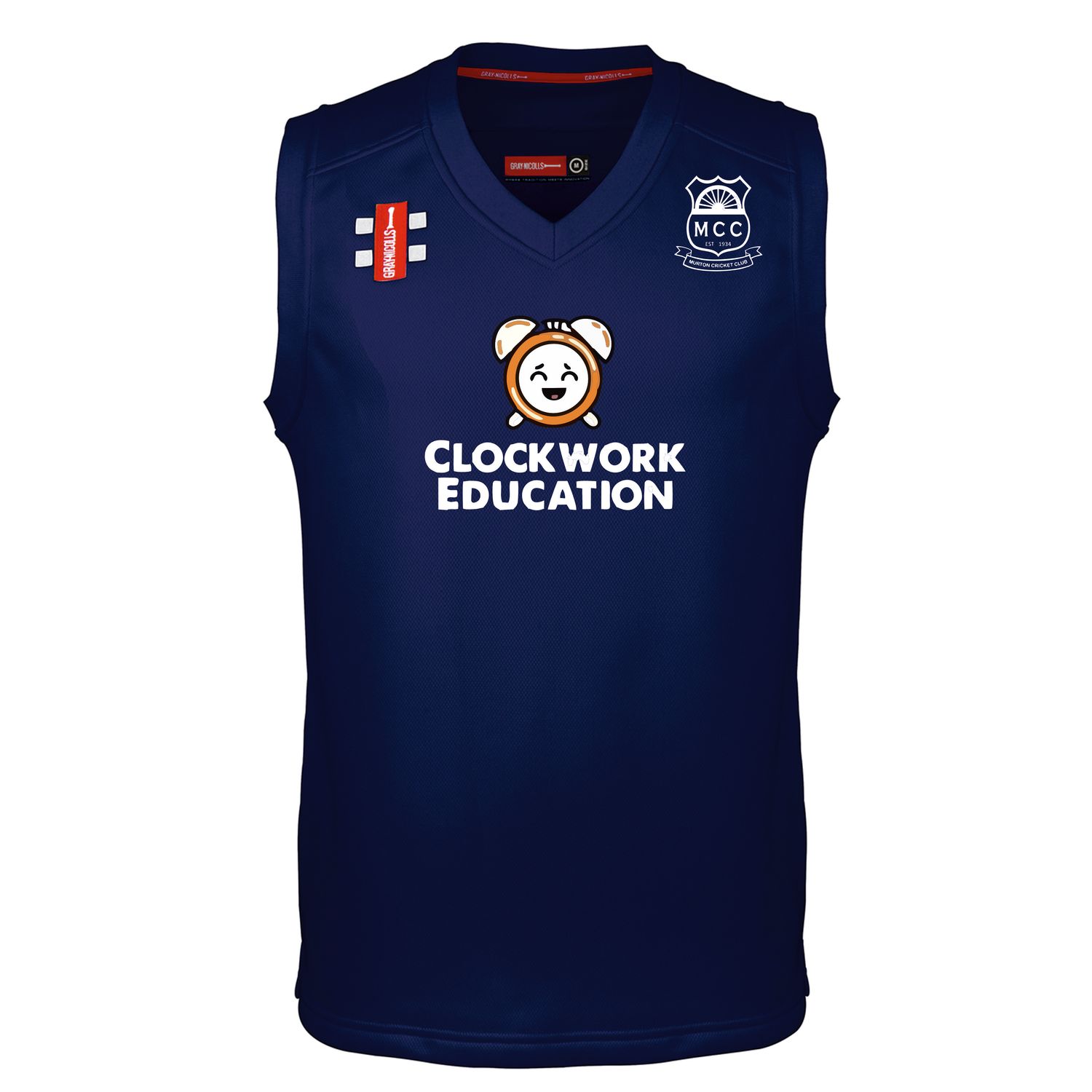 Murton Pro Performance T20 Navy Sleeveless Slipover Women and Girls Team