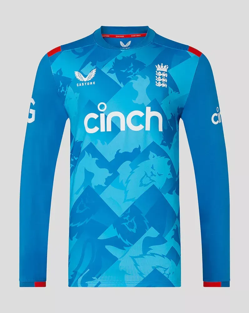 2024/25 Castore ECB England ODI Cricket Sweatshirt Cloisonne