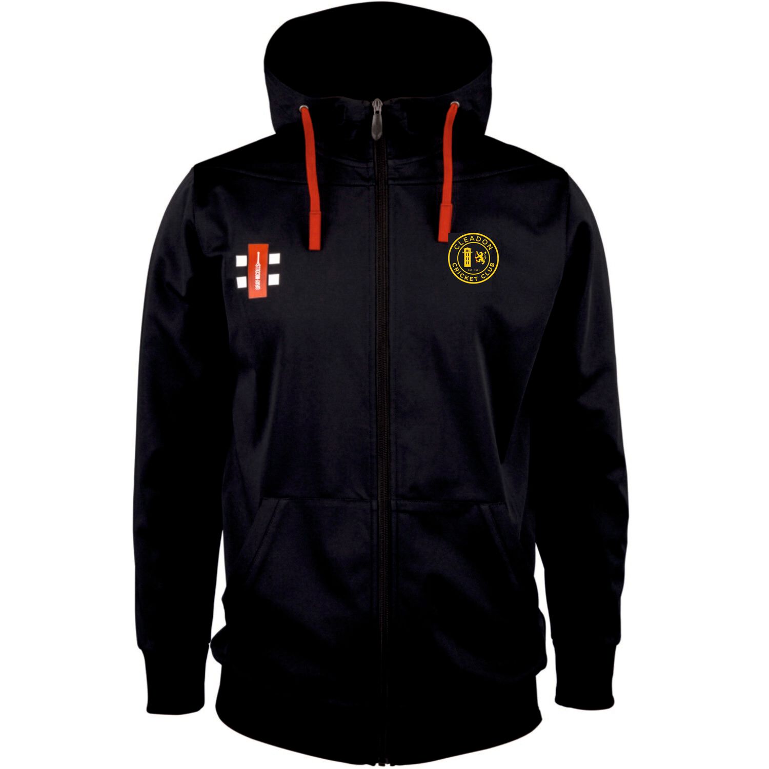 Cleadon Pro Performance Full Zip Hooded Top Adult