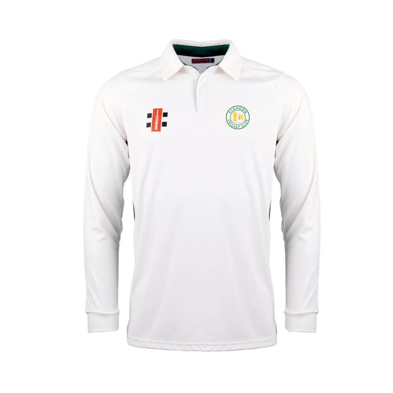 Cleadon Pro Performance Long Sleeve Cricket Shirt Adult