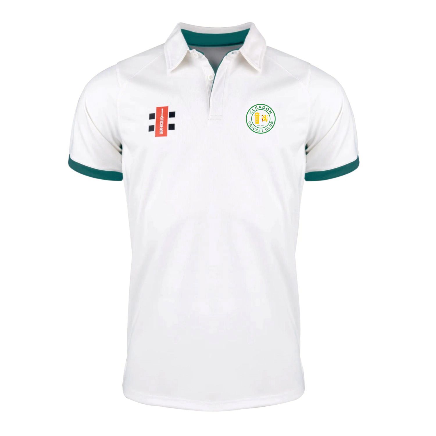 Cleadon Pro Performance Short Sleeve Cricket Shirt Adult Cleadon Pro Performance Short Sleeve Cricket Shirt Adult