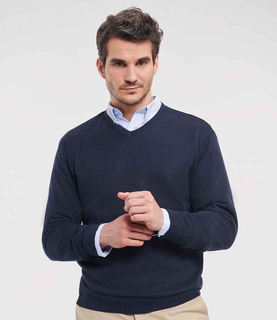 Bishop Auckland RUFC Cotton Acrylic V Neck Sweater