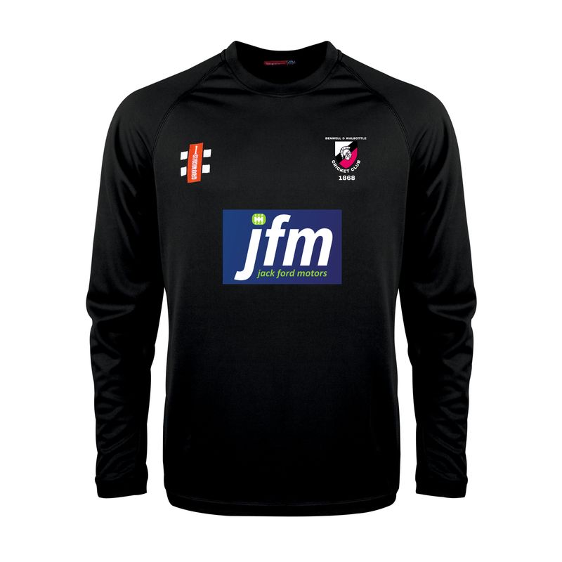 Benwell & Walbottle Matrix Long Sleeve T Shirt Benwell & Walbottle Matrix Long Sleeve T Shirt