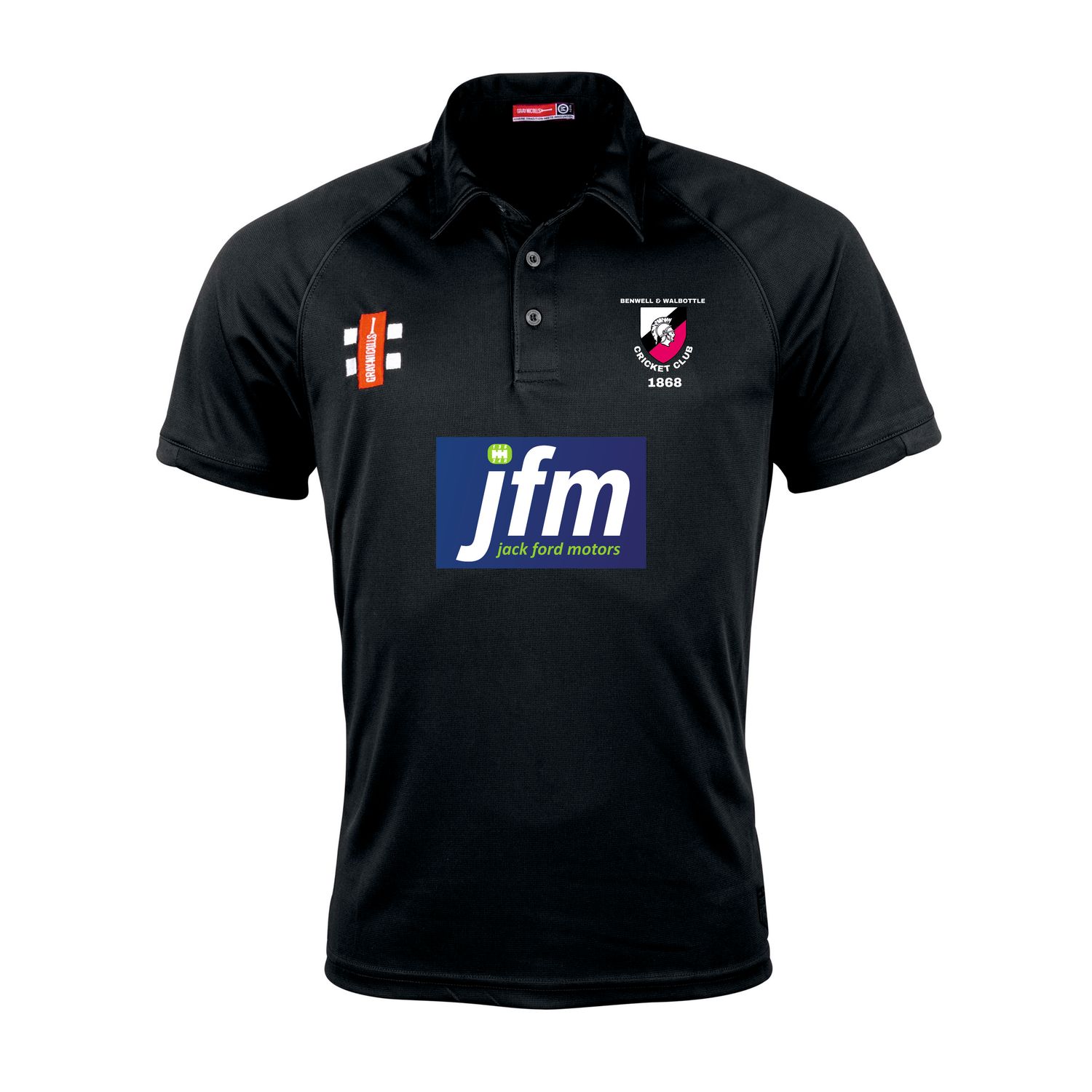 Benwell & Walbottle Matrix Polo Shirt Benwell & Walbottle Matrix Polo Shirt